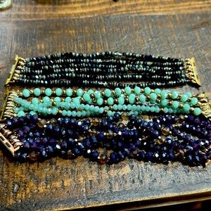 Three Apple Watch bracelet style bands